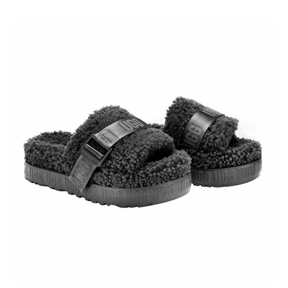 New UGG Ladies Oh Fluffita Slipper - Picture 1 of 12